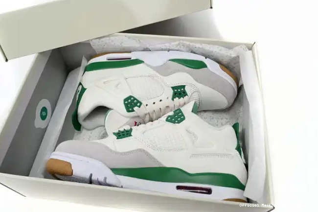 Official Maikesneakers Green SB 4 Pine Retro DR5415-103 Jordan 0414